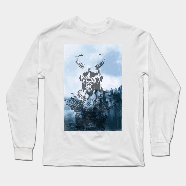 Loki vector art Long Sleeve T-Shirt by NJORDUR